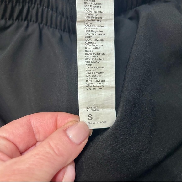 Fabletics women’s running shorts black size XS - Picture 5 of 5